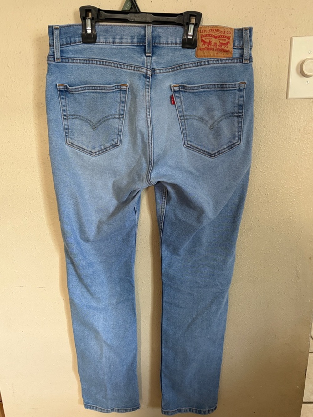 Levi's Men's Light Blue Straight-Leg Jeans